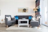 Wohn-/Essbereich mit Doppelschlafcouch