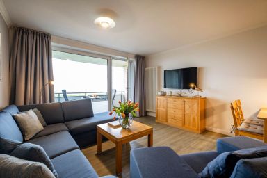 Haus Seewärts Wohnen - Ferienwohnung für 2 Personen direkt am Nordseedeich