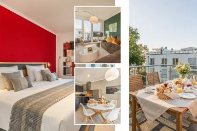 Ferienwohnung Ein Traum am Haff - Ruhige Luxus-Ferienwohnung am Stettiner Haff mit Seeblick und privatem Balkon