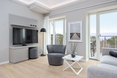 Strandresidenzen Binz-Prora - Tolles Apartment direkt an der Ostsee mit Balkon und wunderschönem Meerblick!