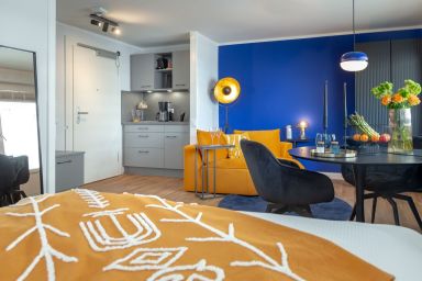 Andreas-Dirks-Straße 5 - BLAU APRIKÖÖS- Schickes neues Stranddomizil in der 3. Etage, mit kl. Meerblick