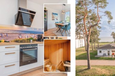 Ferienwohnung Heimat Hafen - Moderne Ferienwohnung mit Balkon & Sauna – ruhig gelegen im Grünen