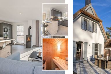 Ferienhaus Örnie - Wunderschönes Ferienhaus mit Sauna, Kamin und Garten auf Usedom