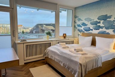 Boje - Modernes und zentrales App. mit Balkon, PKW-Stellplatz, WLAN. Haustiere erlaubt.