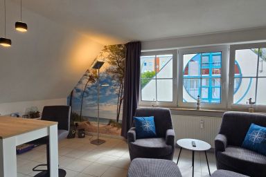 Ferienwohnung P4 - Zentrale 1-Zimmer-Ferienwohnung mit ca. 32 m² Wohnfläche für 2 Pers.