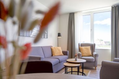 Godewindpark Travemünde - Komfortables Apartment mit überdachtem Balkon und Wellnessbereich in Travemünde
