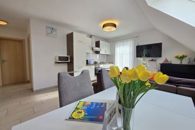 Ferienwohnung Südwind Norddeich - Ferienwohnung „Südwind“ – Sonnige Ferienwohnung für 2–4 Personen in Norddeich