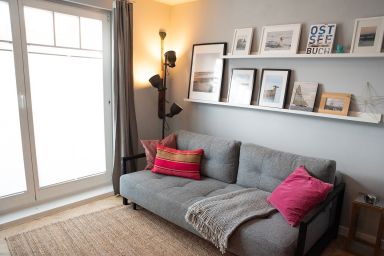 Meeresblick - Ferienwohnung 218 Meeresblick Kühlungsborn – 2 Zimmer, Balkon, strandnah, mit Hund