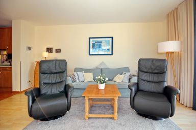 Meeresblick - Komfortable 3-Zimmer-Wohnung für bis zu 4 Personen