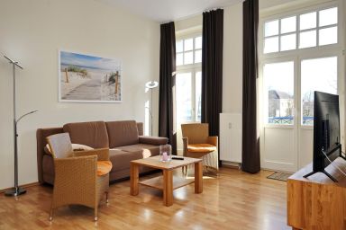 Haus am Park - 52 m² Unterkunft für bis zu bis 4 Personen mit Balkon