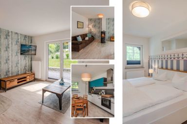 Villa Doris - Moderne Ferienwohnung in Heringsdorf mit Terrasse, nur 1000 m vom Strand entfernt