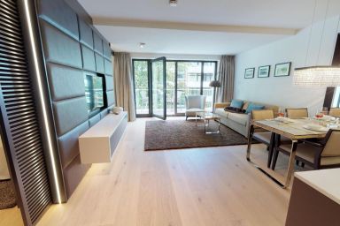 White Pearl - Luxuriöse Ferienwohnung 2.12 für 4 Personen mit Sauna und Balkon - strandnah!