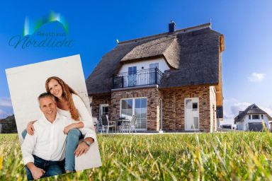 Wohnen unter Reet, exklusiv mit Sauna und Kamin