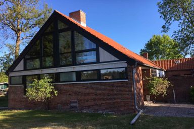 Ferienhaus direkt am Deich mit Meerblick
