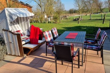 Ferienhof Albert - Doppelhaushälfte -Abendrot