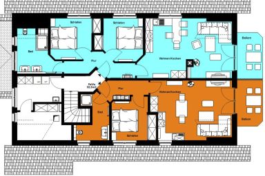 Wohnung mit Balkon in Sellin - Wohnung mit Balkon in Sellin .1