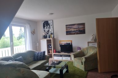 Ferienwohnung am Teich - Ferienwohnung oben