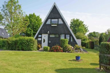 Zeltdachhaus - strandnah - mit Zaun - TV Schlafzimmer - - mit W-LAN