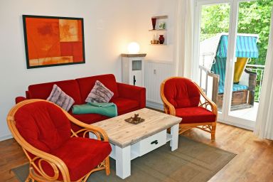 Ferienwohnung mit Balkon und Strandkorb (10) Villa Sonneck - Ferienwohnung mit schönen großen Balkon (10)