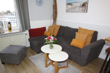 Residenz Albatros Cuxhaven (3) - ALB-1.32 - Fewo für 2 Personen, Dachterrasse mit Meerblick
