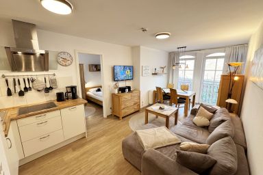 F: Haus Meeresblick A 1.23 Strandmuschel mit Balkon - Haus Meeresblick A 1.23 Strandmuschel mit Balkon