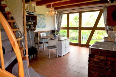 Landhauswohnungen Mitten auf Rügen - Wohnung Steuerbord - Fewo Gartenseite Steuerbord mit Infrarotsauna
