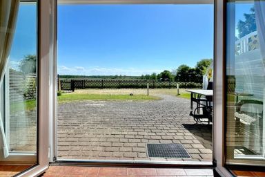 Meeresstern · Terrasse · Doppelhaus · 1,1 km zum Strand - Ferienhaus Meeresstern Doppelhaushälfte