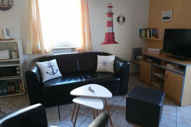 Ferienwohnung Mönchgutblick am Naturschutzgebiet BaaberHeide - Fewo Mönchgutblick Terrasse-Strandkorb 2 Erw. u. 1 Kind