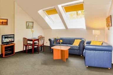 Waldhaus Gronenberg - 2-Raum FeWo Nr. 7, 35m², DG, Ost