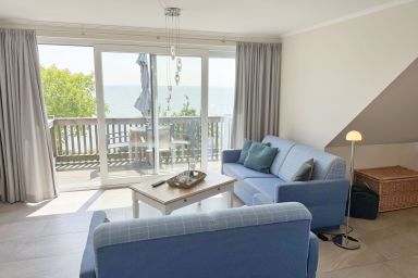 P: Zollhaus Klein Zicker - exklusive Wohnungen mit Meerblick - Ferienwohnung 05 mit Südbalkon und Meerblick
