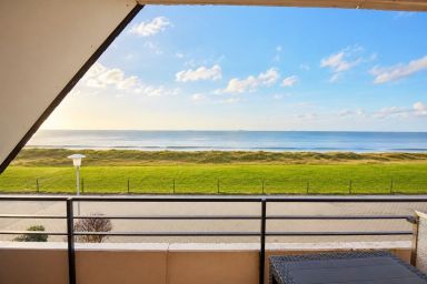 Ferienwohnung  NW 36 Balkon mit Meerblick