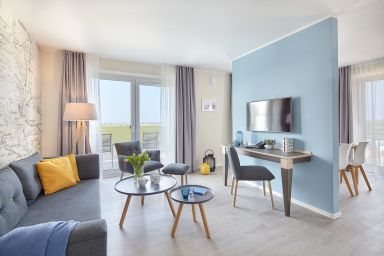 3-Raum-Ferienwohnung ohne Meerblick.