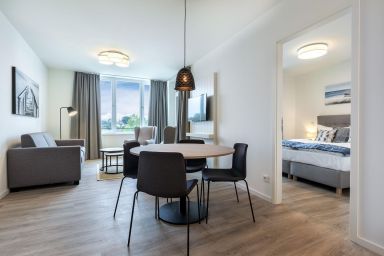 Godewindpark Travemünde - Modern-behagliches Apartment in Ostseenähe mit Loggia und exklusivem SPA im Haus