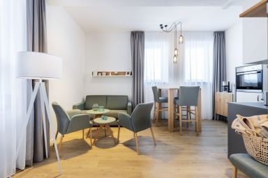 Ferienapartments am Krusespeicher - Topmodernes Eck-Apartment mit Hafenblick und Fußbodenheizung im Hafen von Wismar