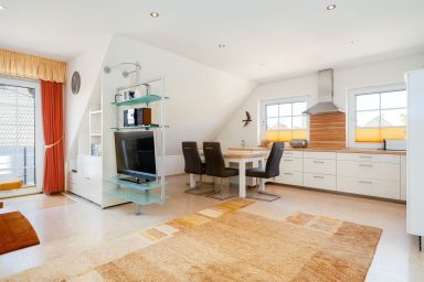 Knut - Gemütliche Ferienwohnung (60qm) für 2 Personen + Hund mit Balkon