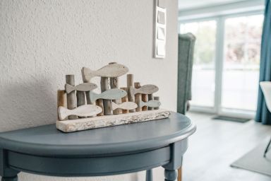Friesenlounge - Moderne Wohnung (75qm) mit Balkon für 4 Personen in ruhiger Lage