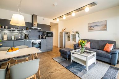 Haus Strandläufer - Haus Strandläufer- Ferienwohnung für 2 Personen am Nordseedeich