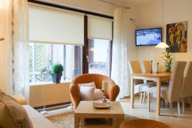 Haus Wexler - Helle gemütliche 4 Personen-Ferienwohnung mit schöner überdachter Terrasse