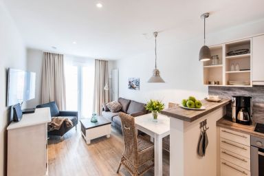 Weisse Villa - Weisse Villa - Apartment für 2 Personen am Hafen von Büsum