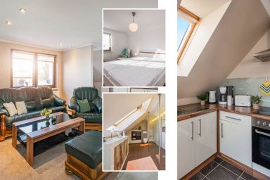 Ferienwohnung zum Koi II (DG) - Gemütliche Ferienwohnung in Zirchow mit Gartenblick in ruhiger Dorflage