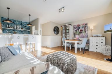 Inselglück - Idyllische Erdgeschosswohnung mit Garten in zentraler Lage von Wenningstedt