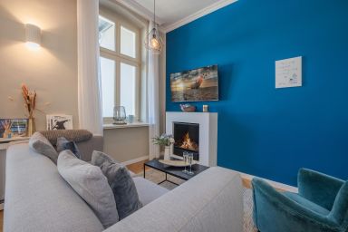 Villa Luise 03 - Villa Luise 03 - hochwertiges Domizil mit Elektrokamin und Balkon