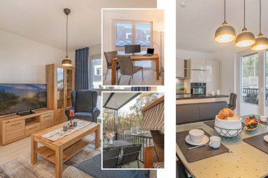 Ferienwohnung Lieblingsort - Modernes Strand-Appartement mit Balkon & 2 Bädern auf Usedom