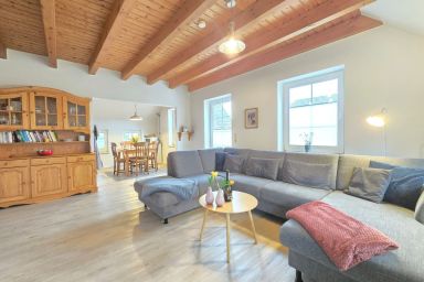 Ferienhaus Strandkrabbe - Komfortables Ferienhaus Strandkrabbe mit großem Garten nahe dem Sandstrand