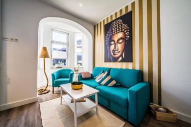 Ria´s BeachVilla - Ferienwohnung „Ocean“ im Herzen von Borkum, Urlaub mit Hund