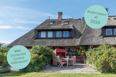 Lööws Roos - Gemütliche 3-Zimmer Ferienwohnung auf ca. 80 m² für 4 Personen.