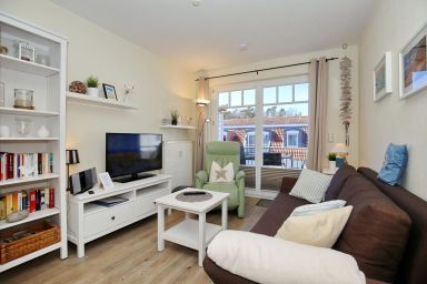 Strandstraße 32 - Maritime 2-Zimmer-Unterkunft mit Balkon für bis zu 3 Personen