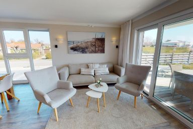 Beach'n'Sea - Strandnahes 90 m²-Ferienapartment mit großer Terrasse und Kamin für 4 Personen