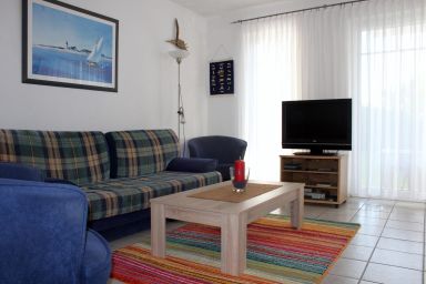 Strandnahe Wohnung mit Terrasse und Parkplatz