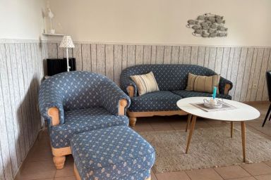 Liethshof - Ferienwohnung mit 2 Schlafzimmern, 58 qm, Parterre mit Südterras